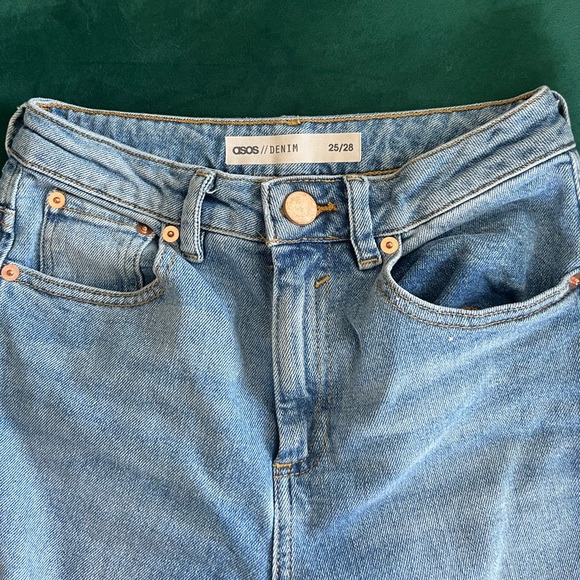 ASOS High Waisted Ripped Jeans - Picture 5 of 5